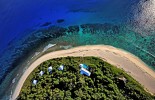 Cousine Island  - Aerial of beach